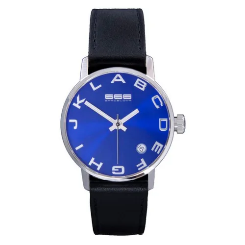 Vista 2 de Reloj Unisex 666 Barcelona 666-274 Negro (Ø 35 mm)