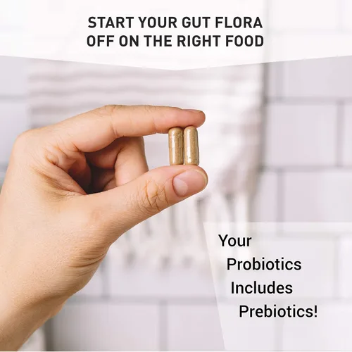 Vista 4 de Daily Care simbiótico de probióticos y prebióticos y Advanced Care SBO Probiotic + Prebiotic