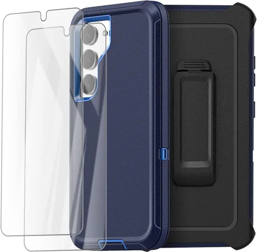 Vista 27 de AICase Funda para Samsung Galaxy S23 (6.1 pulgadas) con protector de pantalla, protección resistente de servicio pesado contra caídas, cuerpo