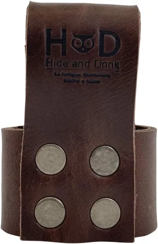 Vista 4 de Hide & Drink, Soporte para martillo con trabilla para cinturón, funda para hacha de cintura, organizador de herramientas rústicas, carpintería