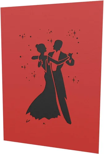 Vista 6 de Liif Tarjeta de felicitación 3D para el día de San Valentín, aniversario, compromiso, boda, felicitaciones, pensando en ti, gracias, tarjetas