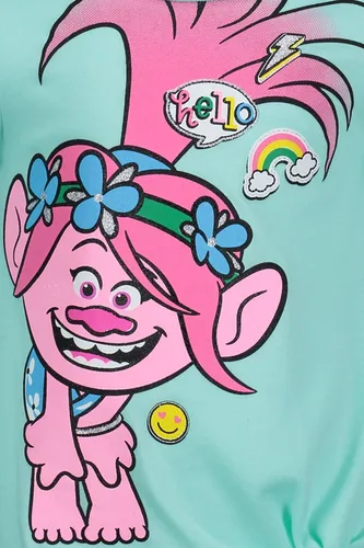 Vista 4 de DreamWorks Trolls Poppy - Conjunto de camiseta y leggings para bebés a niños pequeños