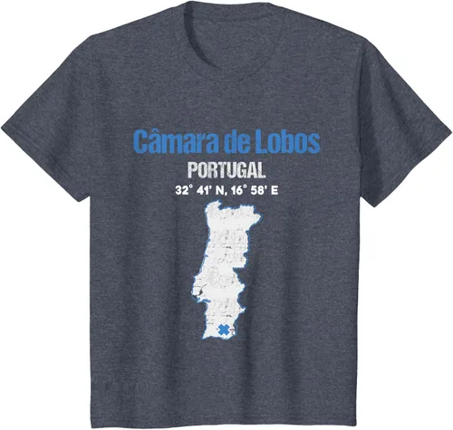 Vista 51 de Camiseta Câmara de Lobos Portugal City