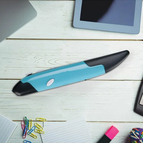 Vista 6 de lychee Ratón Óptico Inalámbrico de Bolsillo Tipo Pluma, Ratón Óptico Inalámbrico USB 2.4GHZ Tipo Pluma 800/1200/1600 DPI Ajustable Escritura a Mano