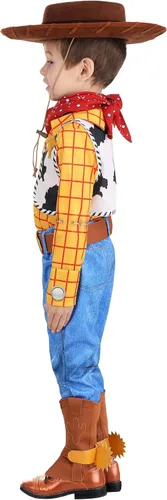 Vista 9 de Disney Deluxe Woody Toy Story - Disfraz para niño