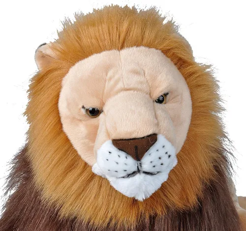 Vista 2 de Wild Republic Jumbo - Animal gigante de peluche, León, 30 pulgadas