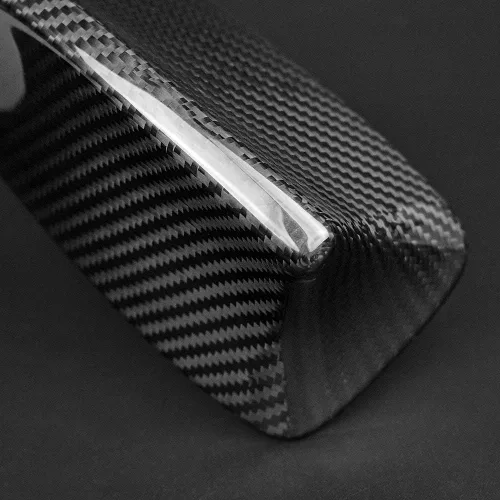 Vista 7 de AIRSPEED Cubierta de antena de aleta de tiburón de fibra de carbono para BMW F10 F18 F01 F02 F04 Accesorios exteriores, negro
