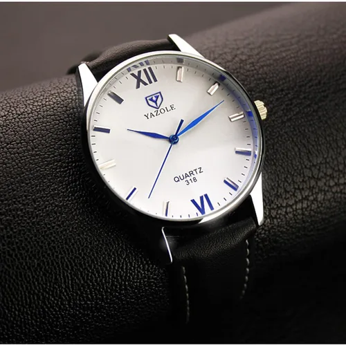 Vista 2 de Mens Watches Ultra-Thin Minimalist Waterproof Fashion Simple Business Wrist Watch for Men Unisex Dress with Leather Band