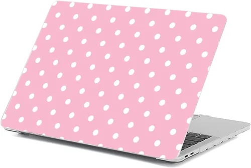 Vista 10 de Funda para MacBook Air de 15,3 pulgadas M2/M3/M4/M5, lunares Amarillo (Yellow Polka Dot)