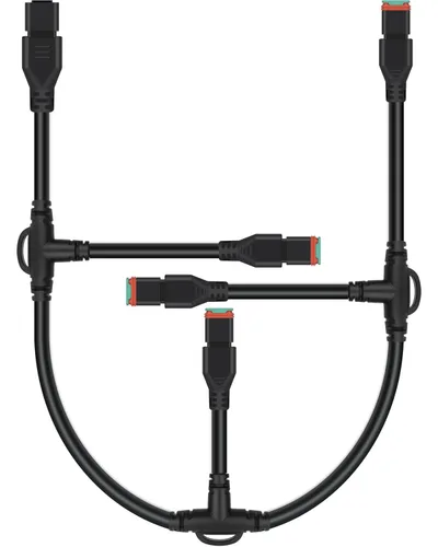 Vista 11 de Juego de extensión de arnés de cableado universal 2 en 1 de 2 pies Deutsch DT DTP, adaptador de cableado de 2 pines Plug and Play DT para barra