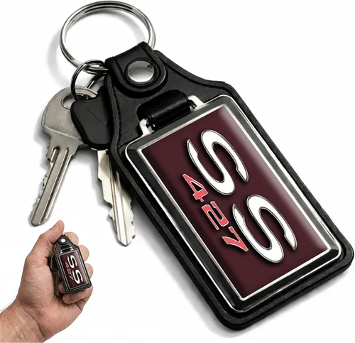 Vista 35 de Brotherhood Llavero de coche para Chevelle - Llavero de modelos clásicos para hombres y mujeres, llavero de regalo