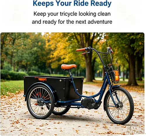 Vista 6 de Cubierta Trike para triciclo eléctrico Pexmor