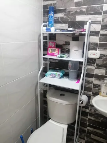 Organizador De Baño Estantería Blanco de AZ COMMERCE