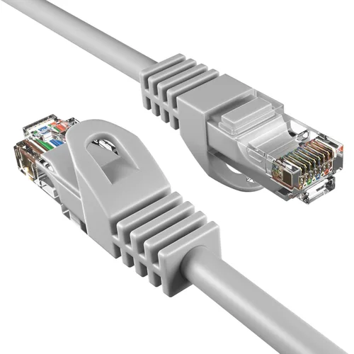 Vista 8 de Cables Direct Online Paquete de 2 cables de conexión Ethernet de red Cat5e de 1.5 pies, cable de Internet de 350 Mhz, compatible con PC, laptop