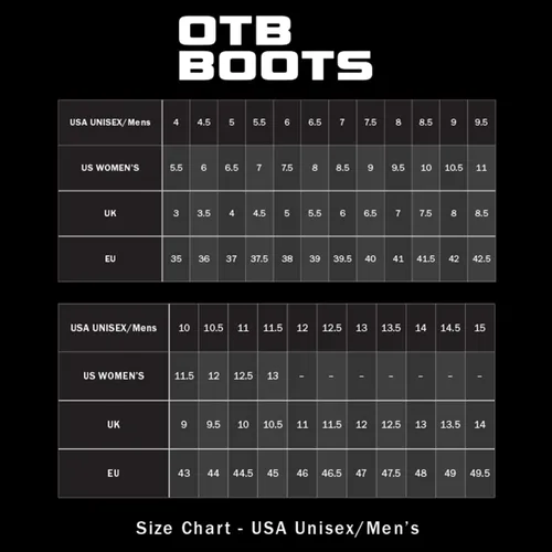 Vista 9 de OTB Boots M-Flex 8 Botas tácticas para hombres y mujeres, ligeras, duraderas, impermeables, botas militares y de combate con suela antideslizante