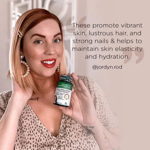 Vista 6 de Purity Products - Súper fórmula para cabello, piel y uñas, 30 cápsulas