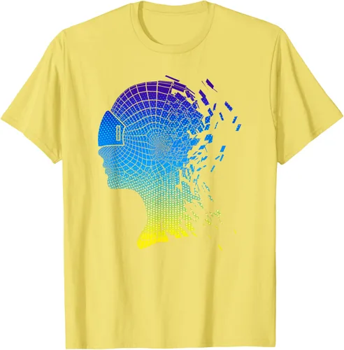 Vista 15 de Camiseta con diseño de auriculares de realidad virtual de VR Fans, Negro, S