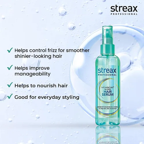 Vista 3 de Streax Professional Vitariche Gloss Hair Serum - 3.9 fl oz / 3.89 fl oz