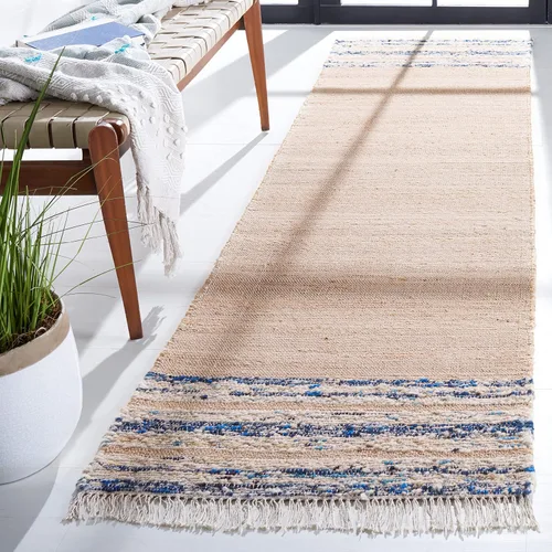 Vista 10 de SAFAVIEH Metro Collection - Alfombra de pasillo de 2 pies 3 pulgadas x 8 pies, negro y marfil, lana geométrica hecha a mano, ideal para zonas
