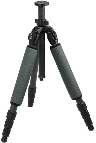 Vista 2 de Swarovski Patas de trípode de fibra de carbono compactas Optik CCT, soporta 39 libras.