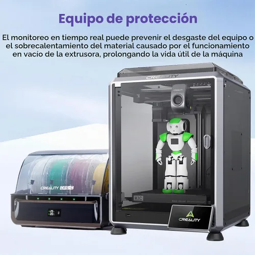 Vista 4 de Creality CFS-C Módulo de detección de rotura de filamento con búfer, módulo de detección de agotamiento de material, ahorre filamentos