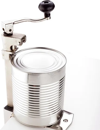 Vista 7 de Abrelatas comercial Abrelatas manual de hierro inoxidable resistente para montaje en superficie para cocina comercial