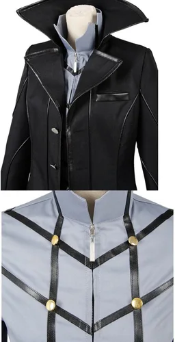 Vista 6 de Ya-cos Disfraz de protagonista nocturno de Akira Kurusu para cosplay