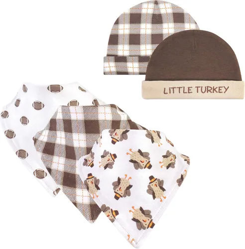 Vista 40 de Hudson Baby Conjunto de babero y diadema de algodón unisex para bebé Leopard Mamas Mini