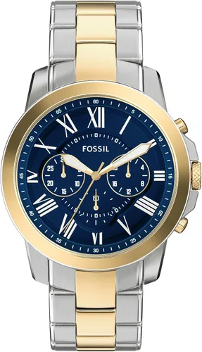 Vista 12 de Fossil Men's Watch, Grant Quartz Stainless Steel Chronograph Watch for Men