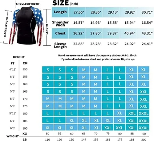 Vista 4 de color cosplayer Camiseta de compresión de manga larga para hombre, protección solar UPF 50+