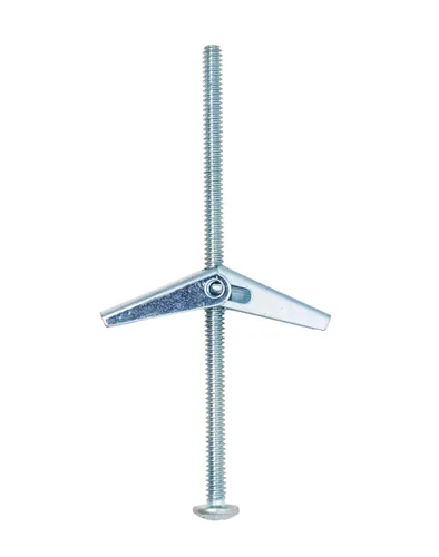 Vista 17 de QUALIHOME Anclajes de perno de resorte – Anclajes de pared resistentes para colgar artículos con paredes huecas y más – Anclaje de pared hueco