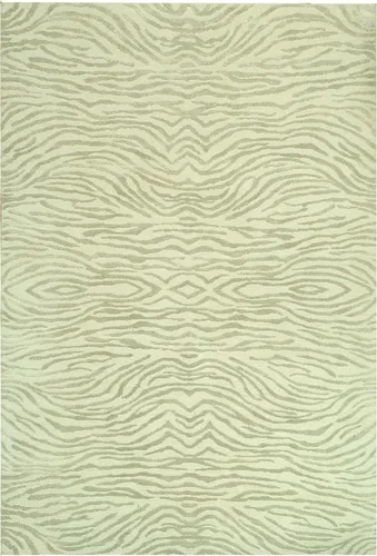 Vista 6 de Martha Stewart x SAFAVIEH - Colección de alfombras de área, 2 pies 6 pulgadas x 4 pies 3 pulgadas, nube, seda y lana hechas a mano, ideal para sala