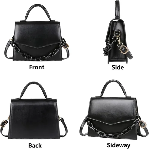 Vista 6 de BIBDOO Mini monederos para mujer, bolso pequeño, lindo bolso cruzado