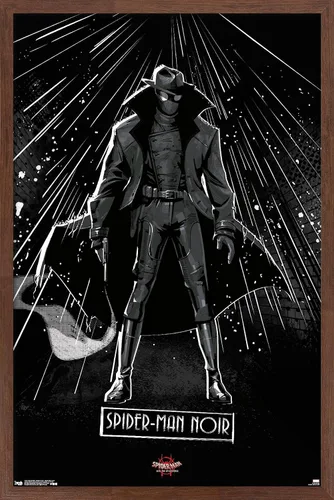Vista 9 de Trends International Marvel Spider-Man - Póster de pared con texto en inglés "Into The Spider-Verse", de Spider-Man Noir, 14.725 x 22.375 pulgadas