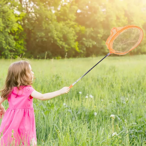 Vista 7 de TENDYCOCO Red de captura telescópica con cubos, kit de captura al aire libre para niños y adultos, red de pesca de malla fina para insectos