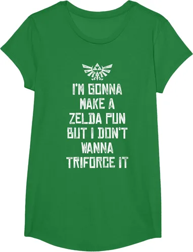 Vista 34 de Nintendo Zelda Funny Triforce It Pun - Camiseta gráfica, Negro, S