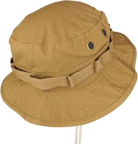 Vista 3 de Gorra Jungle Boonie de algodón resistente al desgarro con correa para la barbilla