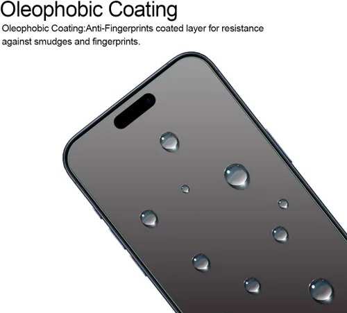 Vista 5 de Supershieldz (2 unidades) Diseñado para iPhone 15 Pro Max (6.7 pulgadas) + protector de pantalla de vidrio templado para lente de cámara
