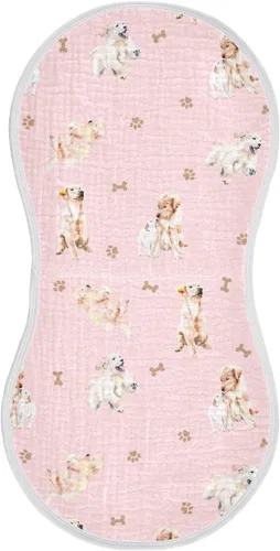 Vista 18 de vvfelixl Paños para eructos, Bichon Frise para bebé, niño, niña, bebé, trapos para eructos, 1 paquete Multi 15