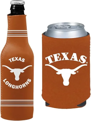 Vista 63 de College Team Color Logo Can & Bottle Holder Insulator Beverage Cooler Set