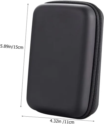Vista 4 de Paquete de disco duro, bolsa de accesorios digitales, estuche organizador de batería
