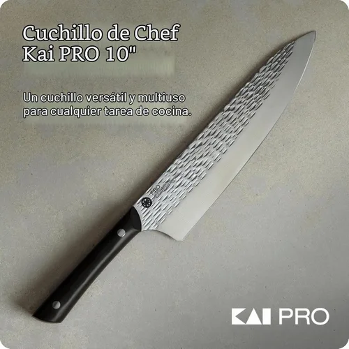 Vista 3 de Cuchillo de chef Kai PRO de 10" Chef - 10 pulgadas