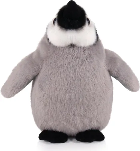 Vista 4 de Ice King Bear Peluche de pingüino emperador bebé, 9 pulgadas