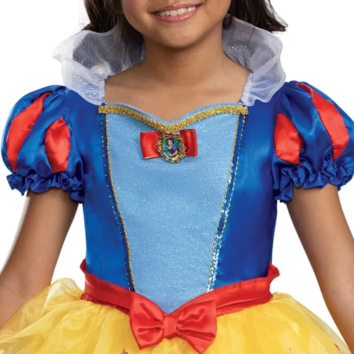 Vista 3 de Disguise Girls Princess Snow White Costume for Girls, Official Disney Princess Costume Outfitchildrens-costumes