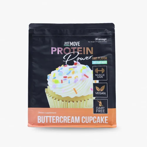 Vista 8 de Just Move Protien - Proteína de Pudín de Plátano - Vegana (a Base de Plantas), Orgánica, Sin Lácteos, Sin Soja, Sin Gluten, Keto, Sin Maní, 20g