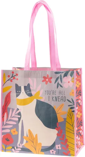 Vista 15 de Karma Large Holiday Reusable Gift Bag - Happy Bag