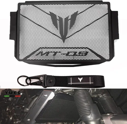 Vista 2 de Rejilla del radiador de la motocicleta, Para Y & AMAHA MT09 MT07 MT 09 07 MT-09 MT07 2014-2022 2023 Accesorios de la Motocicleta Cubierta