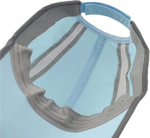 Vista 67 de connectyle plegable malla deportes cap con transpirable con rayas reflectantes Sun Runner Cap