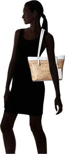 Vista 9 de Anne Klein East West - Bolsa de corcho con estuche para tarjetas