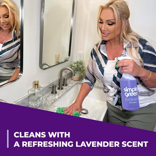Vista 5 de Simple Green Limpiador Multiuso Concentrado Aroma a Lavanda 64 Fl Oz